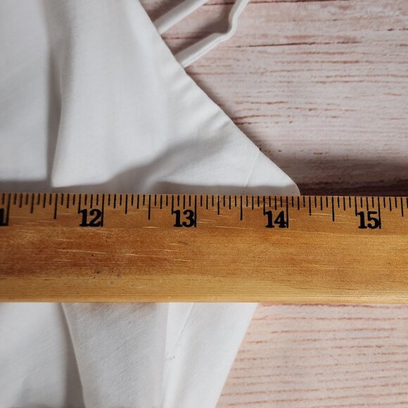 Veronica Beard Sleeveless Midi Dress White/Golden Sand Women's Size 6 - Picture 12 of 13